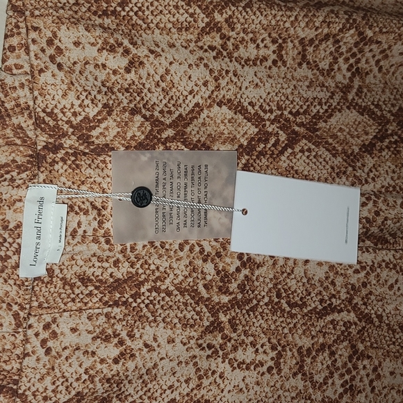 NWT Lovers + Friends Snake Print set - Picture 12 of 13